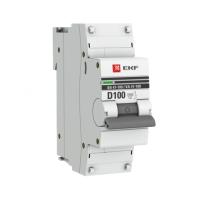 Авт.выкл.1п 100А (D) ВА 47-100 10kA EKF PROxima